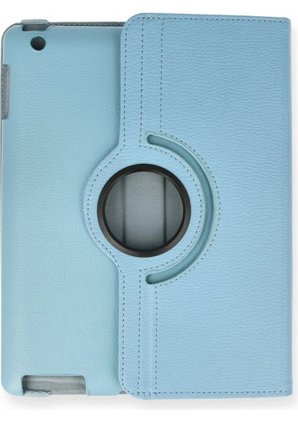iPad 4 9.7 Kılıf 360 Tablet Deri Kılıf - TURKUAZ-(5796) - MK001R-4O3Q29 fiyatları