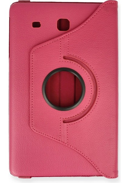 Samsung Galaxy T560 Tab E 9.7 Kılıf 360 Tablet Deri Kılıf - PEMBE-(5796) - MK001R-4O3S54 fiyatları