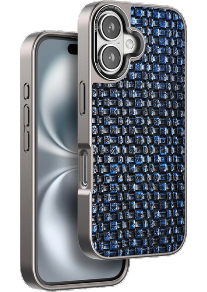 iPhone 16 Brand Kapak - LACIVERT-(5796) - MK001R-4MEI42