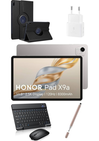 Pad X9A 8GB 256GB 11.5'' TABLET+KILIF+KLAVYE+MOUSE+ŞARJ BAŞLIK (KALEM HEDİYELİ)