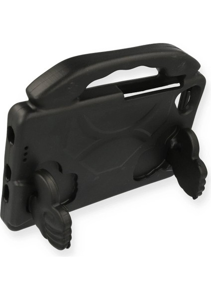 Samsung Galaxy Tab A9 Kılıf Like Stantlı Tablet Silikon - SIYAH-(5796) - MK001R-4MDL66 modelleri