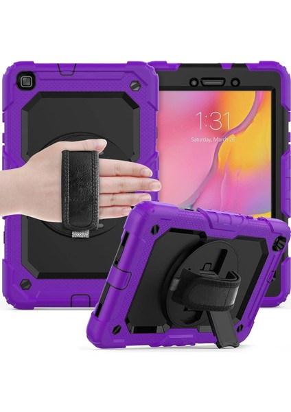 Samsung Galaxy T290 Tab A 8 Kılıf Pars Tablet Kapak - MOR-(5796) - MK001R-4O1NT1 indirimleri