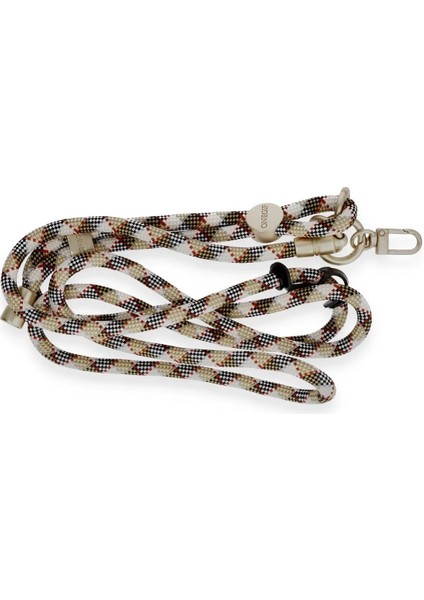 Je Desenli Boyun Askısı - KAHVERENGI-(5796) - MK001R-4MEBY5