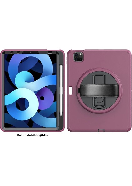 iPad Pro 11 (2018) Kılıf Hand Strap Tablet Kılıfı - MÜRDÜM-(5796) - MK001R-4NWEM5 fiyatları