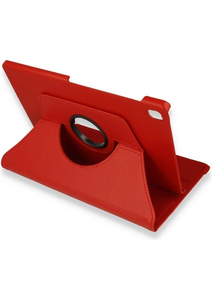 Lenovo M10 Fhd Plus X606F Kılıf 360 Tablet Deri Kılıf - KIRMIZI-(5796) - MK001R-4O1FY8