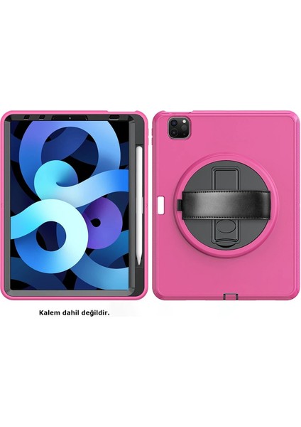 iPad Pro 11 (2018) Kılıf Hand Strap Tablet Kılıfı - PEMBE-(5796) - MK001R-4NWEH0 fiyatları