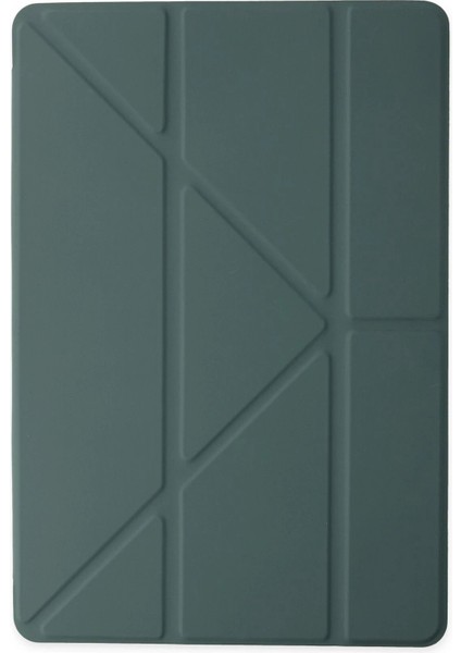 Xiaomi Redmi Pad Se Kılıf Kalemlikli Mars Tablet Kılıfı - Koyu YEŞIL-(5796) - MK001R-4NVVU9