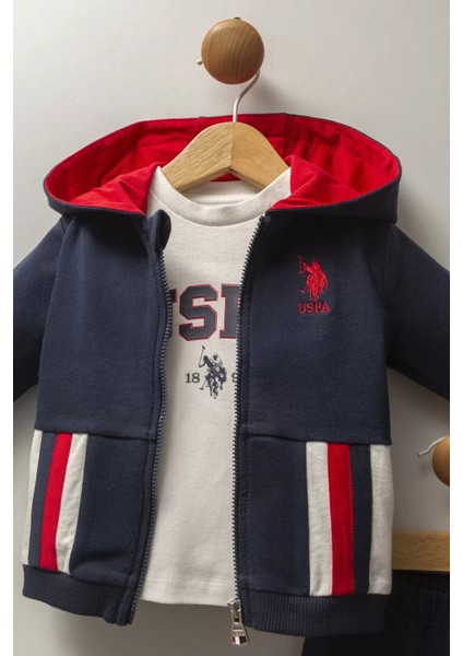 U.s. Polo Assn 3'lü Takım USB2537 Lacivert modelleri