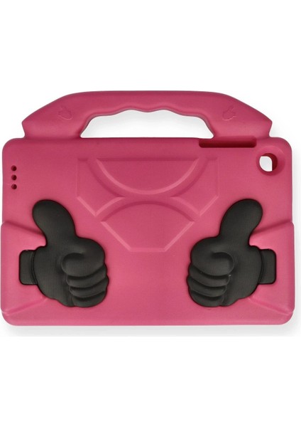 iPad 2022 10.9 (10.nesil) Kılıf Like Stantlı Tablet Silikon - PEMBE-(5796) - MK001R-4NXIR5