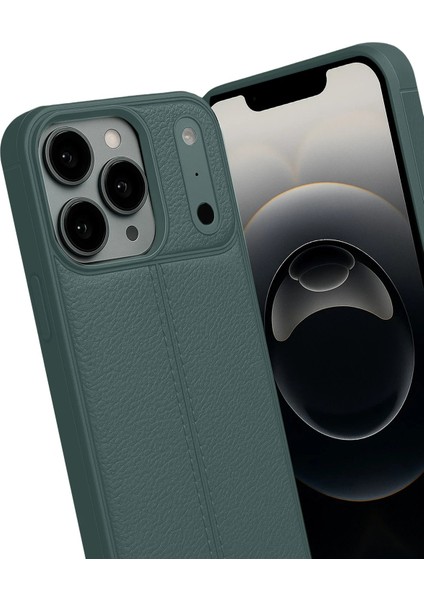 Apple iPhone 17 Pro Max Auto Focus Kapak - Koyu YEŞIL-(5796) - MK001R-4OF9G8 modelleri