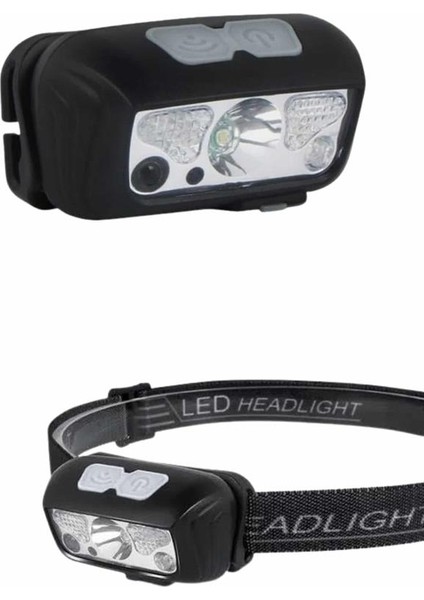 Ayarlanabilir Kafa Lambası Type-C Şarjlı Kompakt Kamp Lambası - MK001R-4OACS8 fırsatları