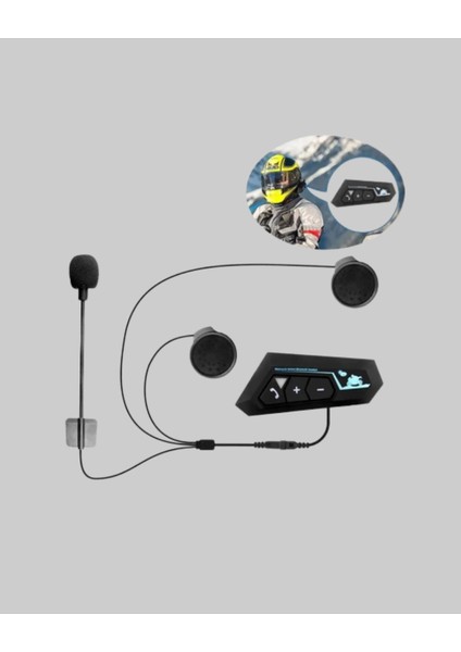 BT22 Kask Bluetooth Kulaklık 5.0 Gürültü Engelleyici ve Eller Serbest Kullanım - MK001R-4O9LF3 modelleri