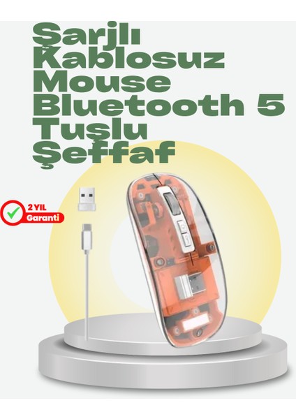 Geniş Uyumluluklu Kablosuz Fare – Windows Mac Linux Destekli - MK001R-4OA7S3