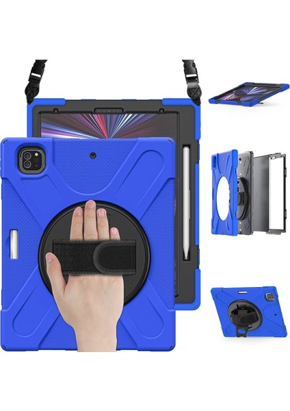 iPad Pro 12.9 (2020) Kılıf Amazing Tablet Kapak - MAVI-(5796) - MK001R-4O5CU5 fiyatları