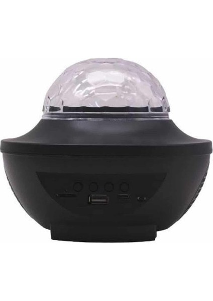 Masa ve Gece Lambası Renkli Projektör Işıklı Disko Topu Bluetooth Hoparlör - MK001R-4OADZ6 indirimleri