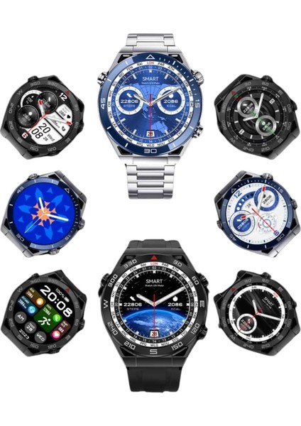 Akıllı Saat 1.62 Inç Ultimate Nabız Sensörlü Sesli Görüşme Yapabilen - MK001R-4OJZO6 fırsatları