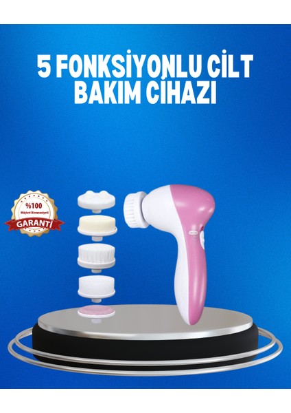 Taşınabilir 5 In 1 Elektrikli Cilt Temizleyici - MK001R-4OHC52