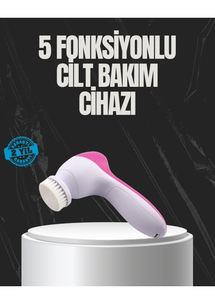 Çok Fonksiyonlu Elektrikli Yüz Bakım Fırçası - MK001R-4OHC29