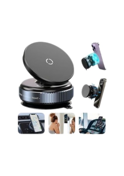 360° Ayarlanabilir Manyetik Araç Telefon Tutucu – Kompakt ve Pratik Tasarım - MK001R-4OA222 modelleri