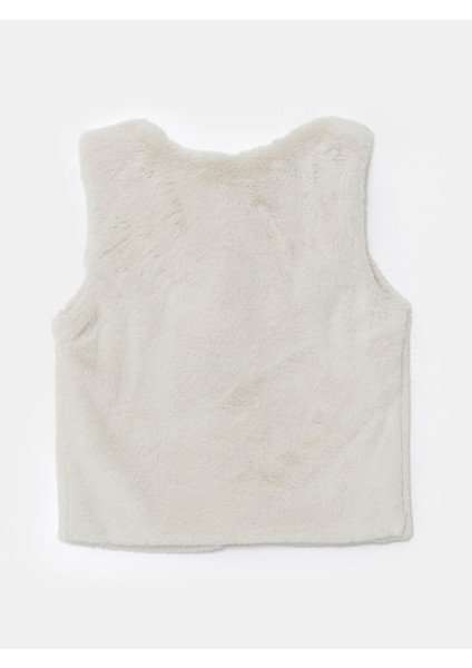 Yeni Sezon Bisiklet Yaka Suni Kürklü Kız Çocuk Yelek fiyatları