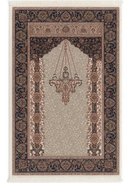 %100 Vison Akrilik Ipek Dokuma Tüylenme Yapmayan Kalın Halı Seccade