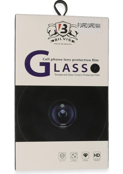 iPhone 14 Pro Max Bilvis Titan Kamera Lens - SIYAH-(5796) - MK001R-4NW4N6 modelleri