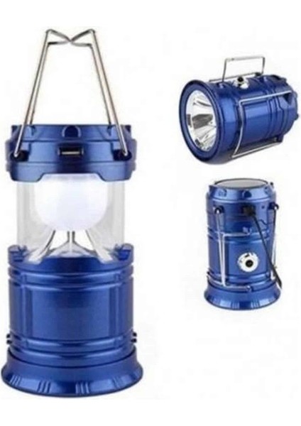 Kamp Lambası Solar Şarjlı Kızaklı Kamp Feneri LED Lamba Işıldak - MK001R-4OAEQ8 indirimleri