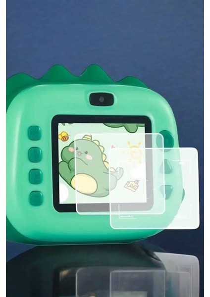 Çocuk Fotoğraf Makinesi Dijital Hd Video Rulo Kağıt Baskılı Yazıcı - MK001R-4OELV4