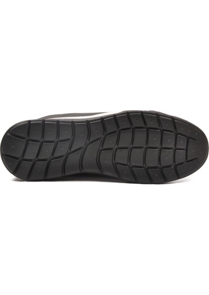 Siyah Kırmızı Lastik Bağcıklı Erkek Spor Ayakkabı indirimleri