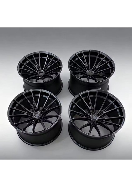 Uyumlu model 22” Vossen Hf-7 Style Jant Takımı – Full Glossy Black 5X112 – 5X120