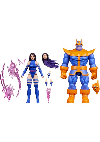 Legends Gamerverse Psylocke Vs Thanos (Retro Video Game) Ikili Aksiyon Figür Seti fiyatları