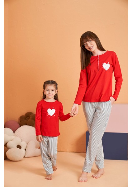 Pjs 28062 Kadın Patlı Pijama Takım