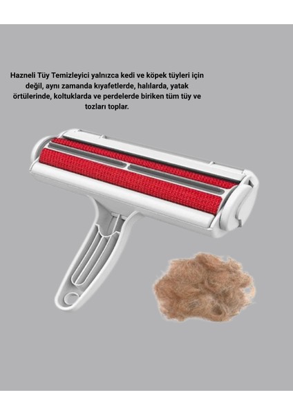 Hazneli Pratik Tüy Temizleyici Kıyafet ve Mobilya Tüy Alma Aracı - MK001R-4O7IU3 fırsatları