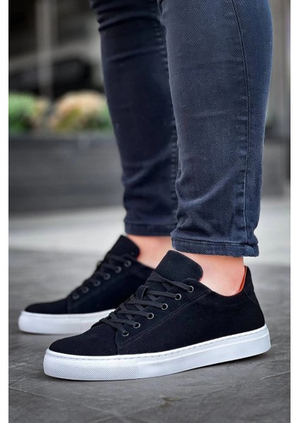 Nrzsnt KB-122 Kuback Siyah Süet Yüksek Taban Bağcıklı Günlük Erkek Ayakkabı (Numara: 43) fiyatları