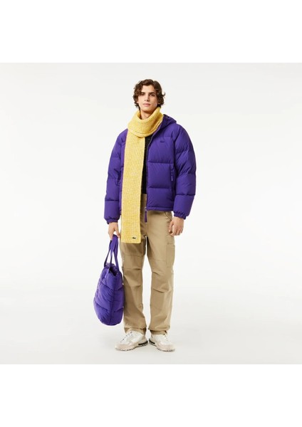 Unisex Cotton And Mercerized Alpaca Scarf