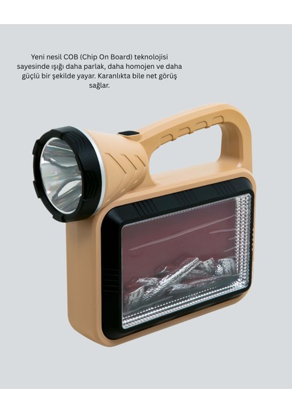 Solar Enerjili Alev Lambası – El Feneri ve Dekoratif Işık - MK001R-4O9748 fırsatları