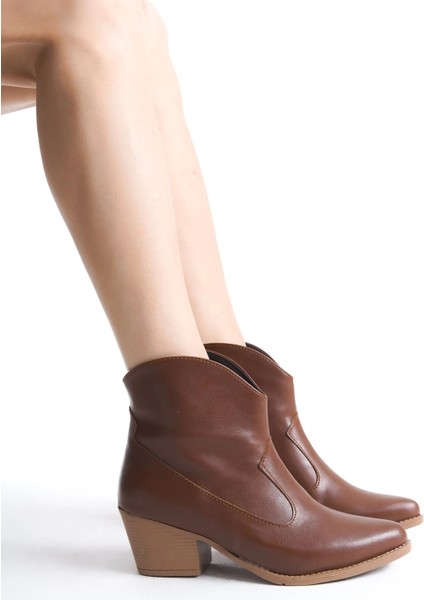 Nrzsnt Jilla Taba Cilt Tak Çıkar Topuklu Bot ve Çizme (Numara: 37) fırsatları