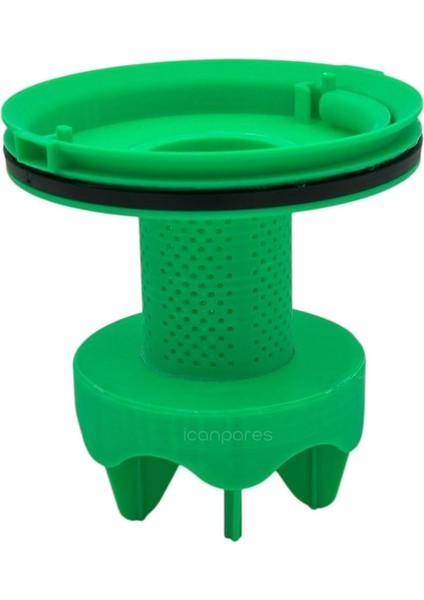 & Tefal Ile Uyumlu Süpürge Toz Haznesi Seperatörü - Compact Power Cyclonic - Yeşil