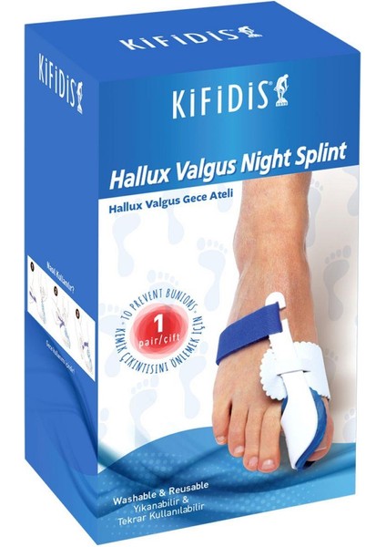 Halluks Valgus Gece Ateli 1 Çift