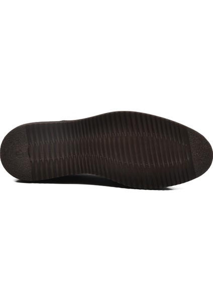 Kahve Hakiki Deri Eva Taban Erkek Klasik Ayakkabı indirimleri