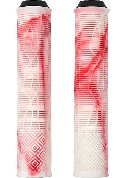 165MM Beyaz Kırmızı Bmx Dirt Jump Bisiklet Elcik