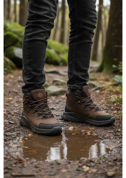 Kahve Nubuk Su Geçirmez Erkek Outdoor Bot modelleri