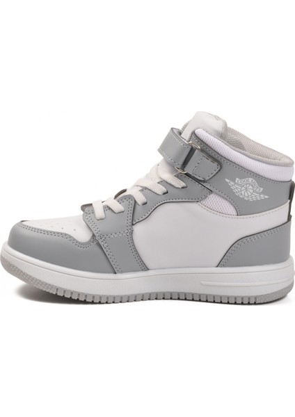 Gri Beyaz Erkek Çocuk Hi Sneaker fiyatları