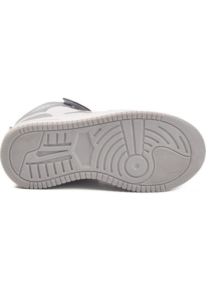 Gri Beyaz Erkek Çocuk Hi Sneaker indirimleri