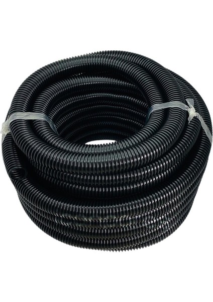 20 Metre Iç Çap 38MM - Dış Çap 41.5mm Siyah Süpürge Hortumu | Ev, Ofis, Endüstriyel ve Ticari Kullanım