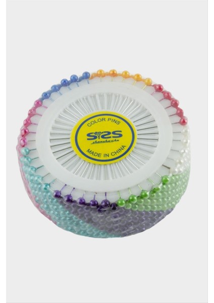 Nrzsnt 480 Adet Toplu Iğne-Renkli