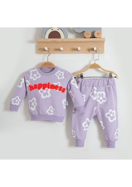Happıness Baskılı Suzene Takım