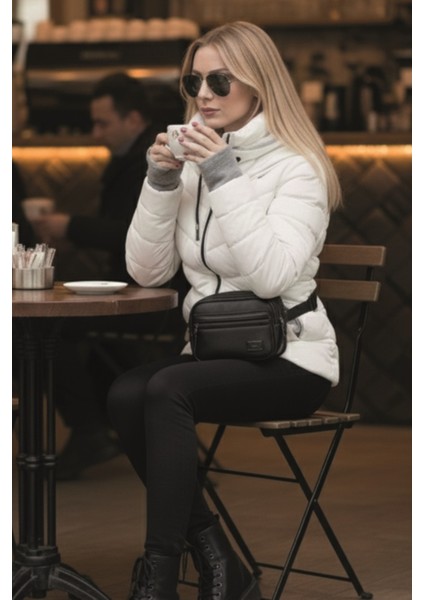 Günlük Su Geçirmez Kışlık Şişme Kadın Mont modelleri