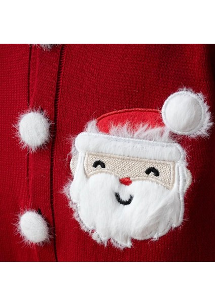 Noel Yılbaşı Bebek Triko Set 5 Parça Yenidoğan