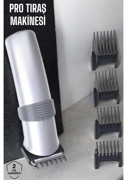 4 Taraklı Profesyonel Şarjlı Saç ve Sakal Kesme Tıraş Makinesi Seti - MK001R-4OEF30 fiyatları